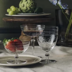 ELIZABETH CHAMPAGNESKÅL BLOMSTERSLIP 25CL 2PK