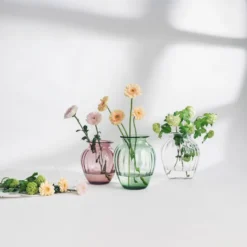 EMILY VASE 26,5 CM GRØNN OPTIKK