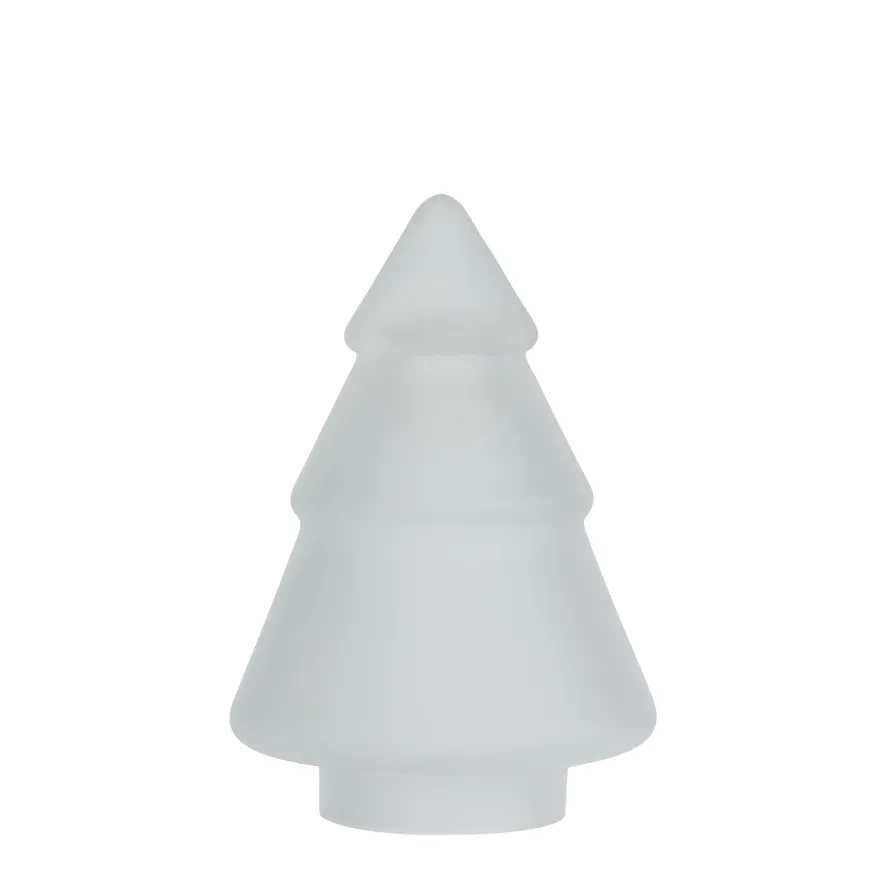 GLASSTRE FROSTET HVIT 12,7 CM