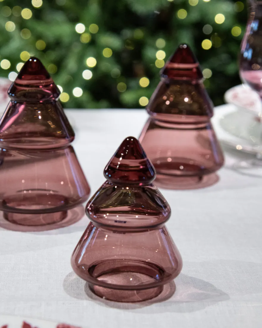GLASSTRE ROSA 9,8 CM
