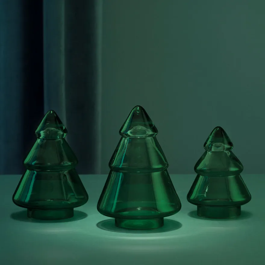 GLASSTRE VINTERGRØNN 9,8 CM