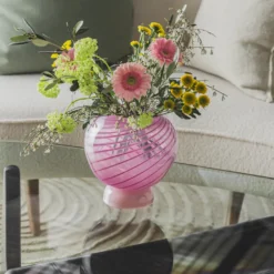 KUMI STOR VASE ROSA / ROSA