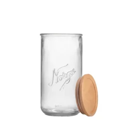 NORGESGLASSET OPPBEVARINGSGLASS 20 CM TRELOKK