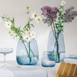 SICCORI VASE 20 CM HIMMELBLÅ