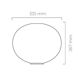 Taklampe 4169 Large Røkgrå